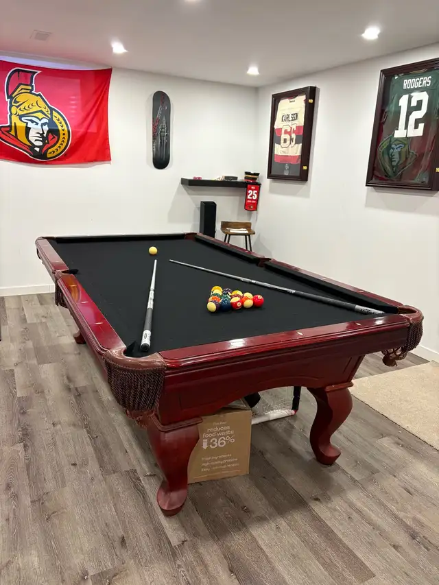 Regulation Slate Pool Table in Toys & Games in Ottawa - Image 3