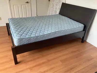 Double IKEA Bed with Mattress, View more