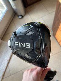 Ping LST driver with  brand new  extra stiff shaft 