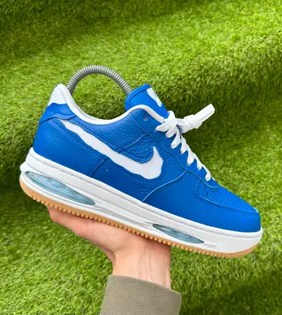 Nike Air Force 1 Low Evo Blue Men's Shoes size 8 US Brand new Original Sneakers Style code: HF3630-4...
