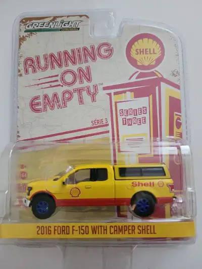 SUPER CHASE F150  Greenlight SHELL blue r; Hot wheels , matchbox, View more