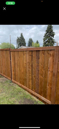 Fence and deck start $39 per feet