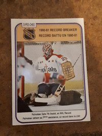 1981-82 O-Pee-Chee Hockey Mike Palmateer Card #394