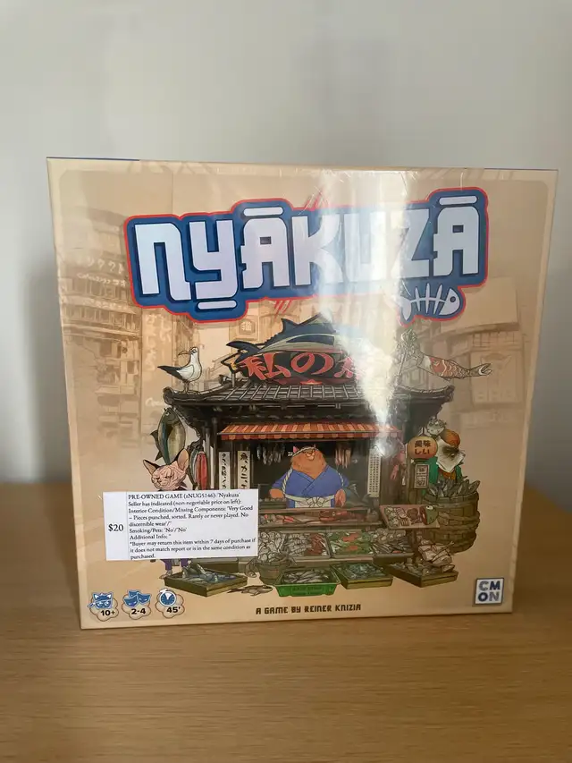Nyakuza Board Game
