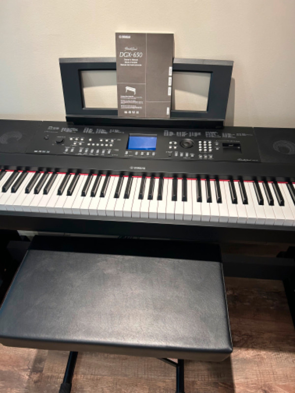 Yamaha DGX 650 Digital Piano for Sale Pianos & Keyboards Red Deer