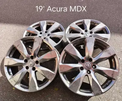 Set of 4 rims in very good condition. Rims were used on a MDX, 19x8, 5x114.3, ET 55. Call or text if...