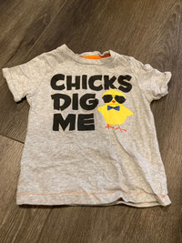 Chicks George t-shirt - 4T