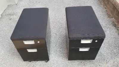 Steelcase TS Series Mobile Pedestal With Cushion Top, View more