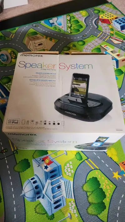 MEMOREX I POD SPEAKER SYSTEM, View more