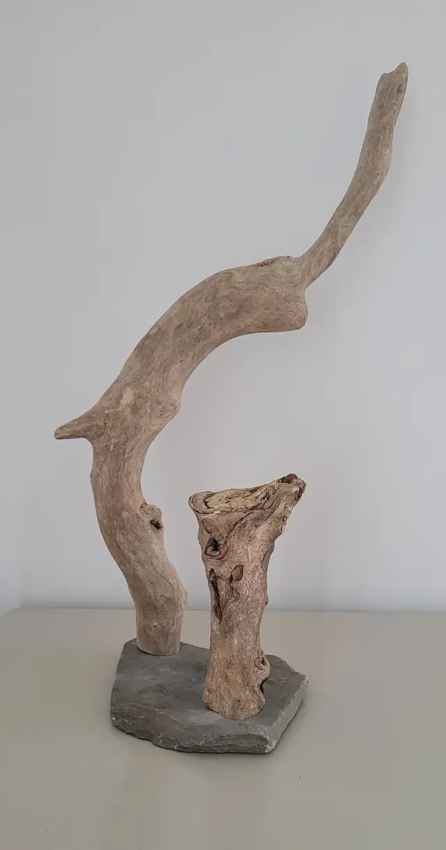 Bois Flotté Accessoire sur base Aquarium Driftwood w/base in Hobbies & Crafts in Laval / North Shore - Image 3