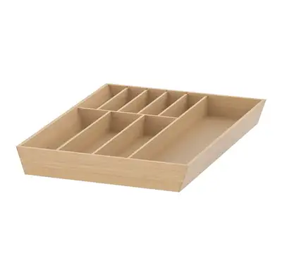 Range-couverts acheté d’IKEA, modèle UPPDATERA. Couleur bambou clair. Dimensions dans les photos. Ne...