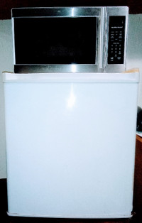 Micro-onde Hamilton et Mini frigo