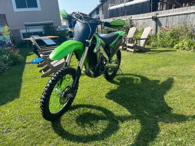 thinking about selling/trading my 2012 kx250F has 77 hours on it, brand new chain and sprockets put...