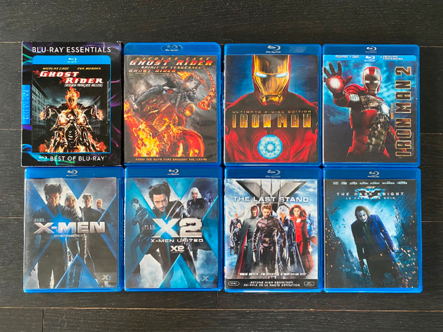 Marvel/DC Blu-Ray Movies: $10 Each in CDs, DVDs & Blu-ray in City of Toronto