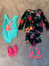 4 pieces swimming lot - 18-24 months