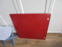 New IKEA glossy door Besta dark red color in plastic packaging