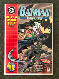Batman Partners in Peril CD-Rom Comic Book