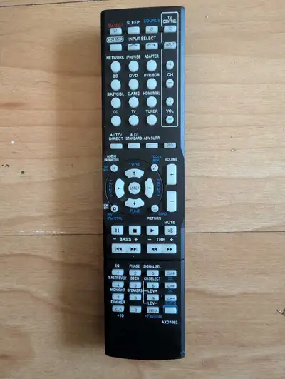AXD7692 Replace Remote fits for Pioneer AXD7694 AXD7666 VSX-1012-K VSX-AX5i-G VSX-43 VSX-53 VSX-1019...
