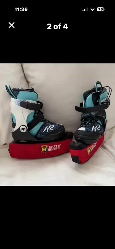K2 Marlee Ice Skates (Girls) - Adjustable 11-2, View more