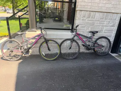 2 Women’s 10-speed Mountain Bikes, View more