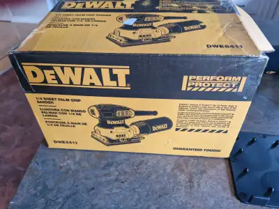 DeWALT 1/4 Sheet Palm Grip Sander – Brand New (Never Used), View more