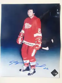 BRAD PARK Detroit Red Wings Autographed 8x10 Photo W/COA