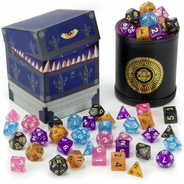 Cup of Wonder 5 Sets of 7 Polyhedral Role Playing Gaming Dice  in Toys & Games in City of Toronto
