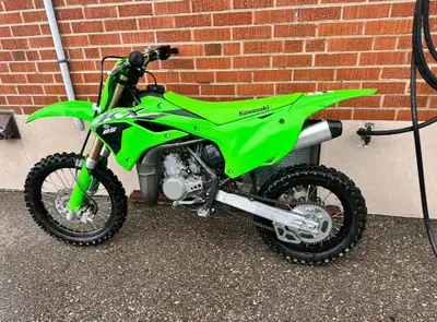 Selling my 2024 Kawasaki KX85 in brand-new, mint condition. Bought directly from Snow City and I'm t...