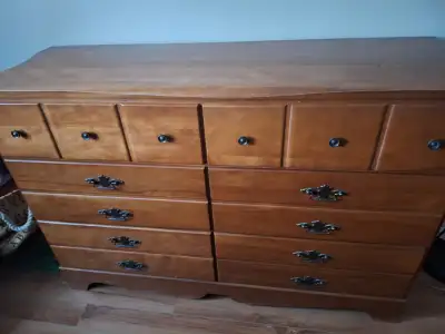 Dresser used in good condition. Solid wood, View more