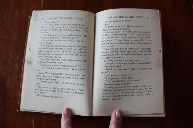 The Girl Of The Golden West - By David Belasco - 1913 in Fiction in London - Image 6