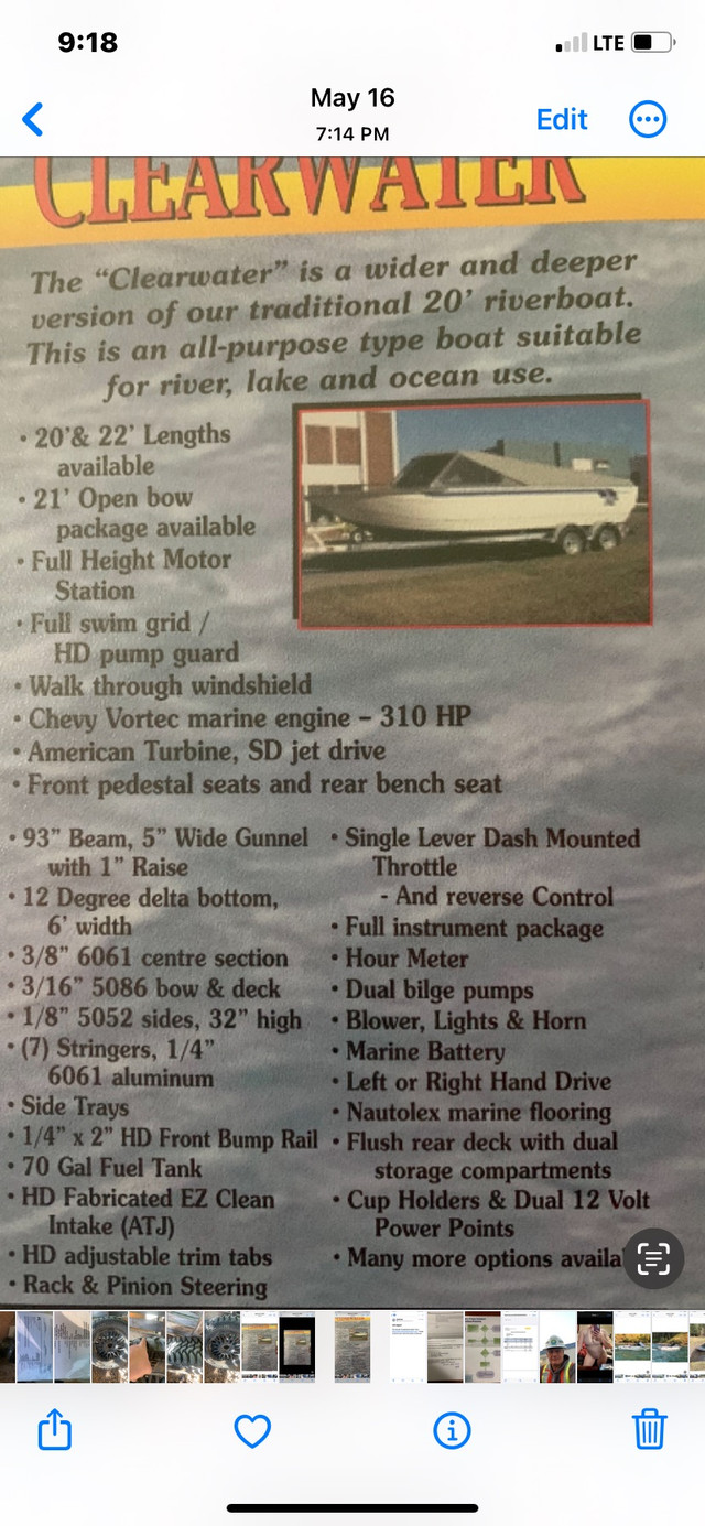 Outlaw Clear water Powerboats & Motorboats Dawson Creek Kijiji