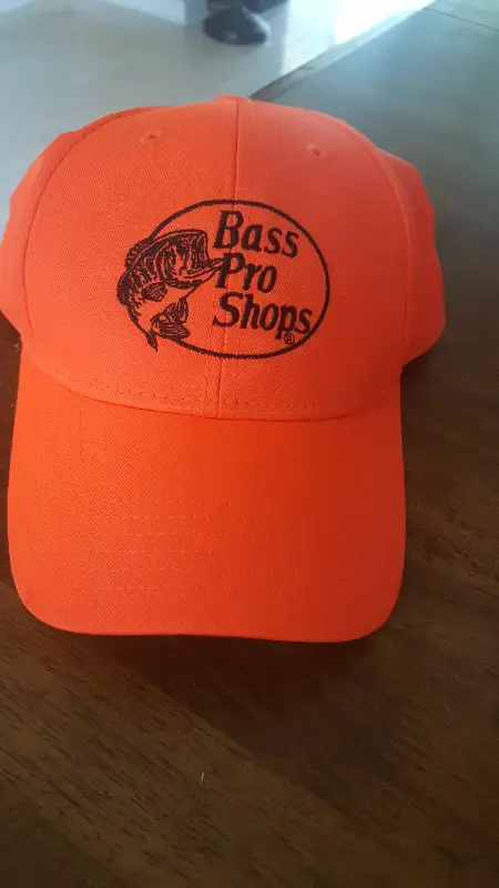 Bass Pro Shops Orange Hat *New*63848995448321120