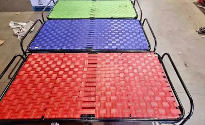 BRAND NEW SEALED SINGLE FOLDING MANJA /BED HEAVY DUTY, View more