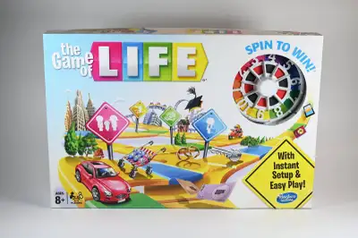 THE GAME OF LIFE Spin to Win! byHasbro Gaming 8yrs+ Complete New, View more