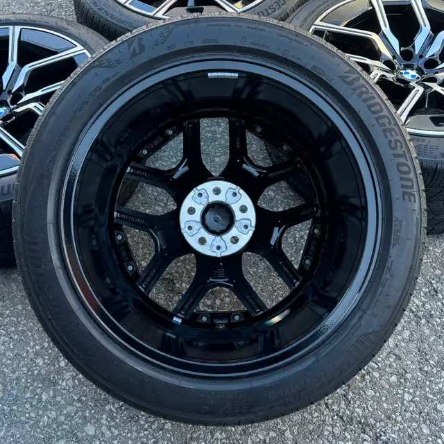 BMW 7 Series - i7 - X3 *OEM* 20 Inch Wheels & Sensors & Tires in Tires & Rims in City of Toronto - Image 9