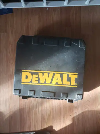 Dewalt charger/ 18vlt battery/ hammerdrill and case, View more