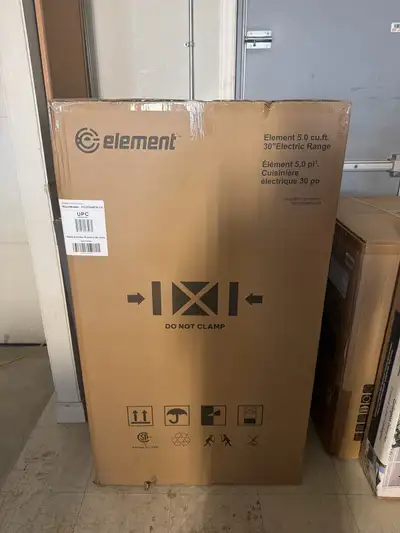 Element 5.0 cu .ft .30” electric range with 2 year warranty new , View more