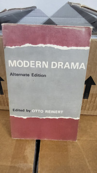 Modern Drama, ed. Otto Reinert, Trade Paper, only $5