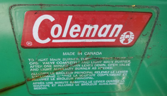 Poêle Coleman au naphta dans BBQ et cuisine en plein air  à Lac-Saint-Jean - Image 4
