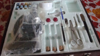 MICROSCOPE AND ACCESSORIES IN ATTRACTIVE CARRY CASE
