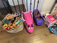 Barbie collection with Accessories & clothes