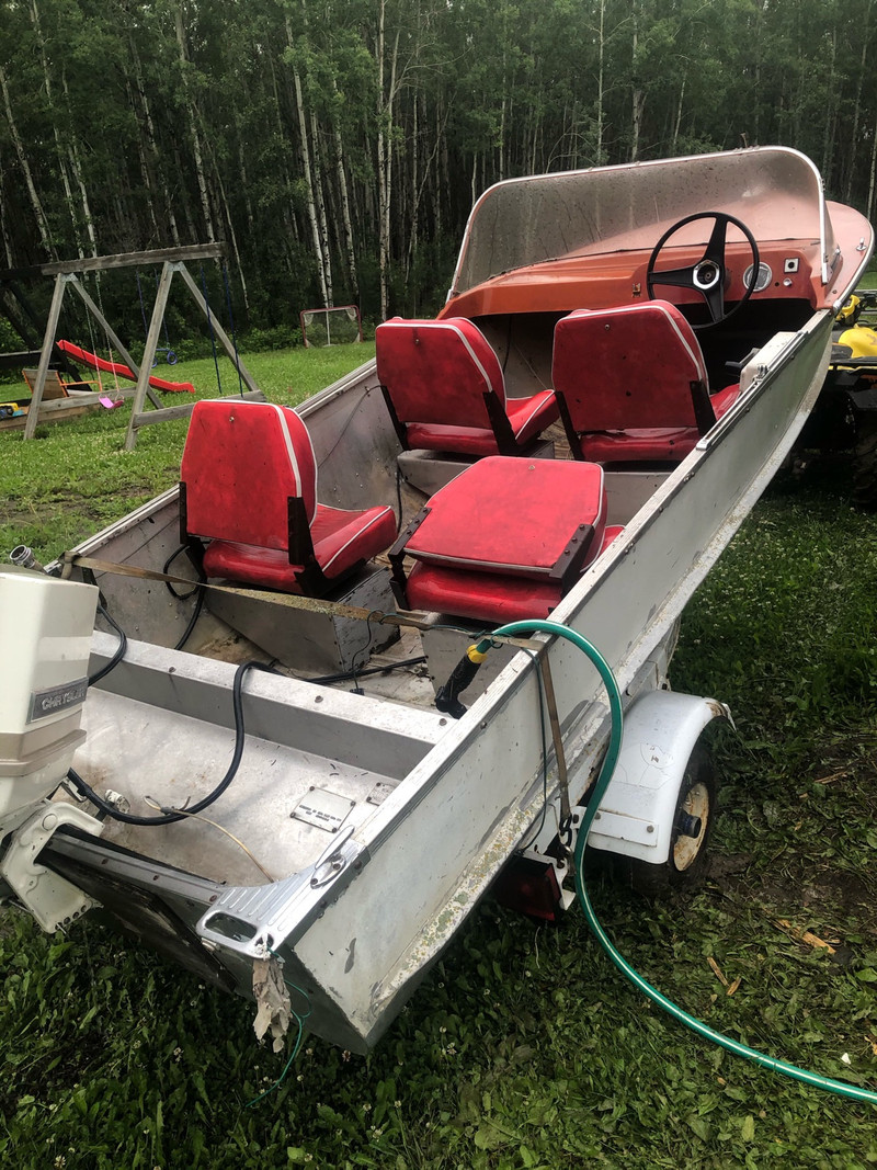 14 ft aluminum boat Powerboats & Motorboats Edmonton Kijiji
