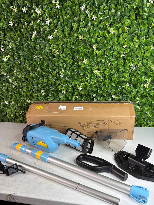 Efurden Handheld Pool Vacuum for Above Ground Pools, Blue in Hot Tubs & Pools in City of Toronto - Image 3