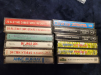 Christmas Cassette Lot for Sale
