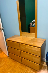 Dresser, armoir-bookshelf and desk