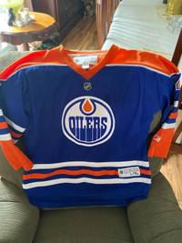 Oilers youth Jersey