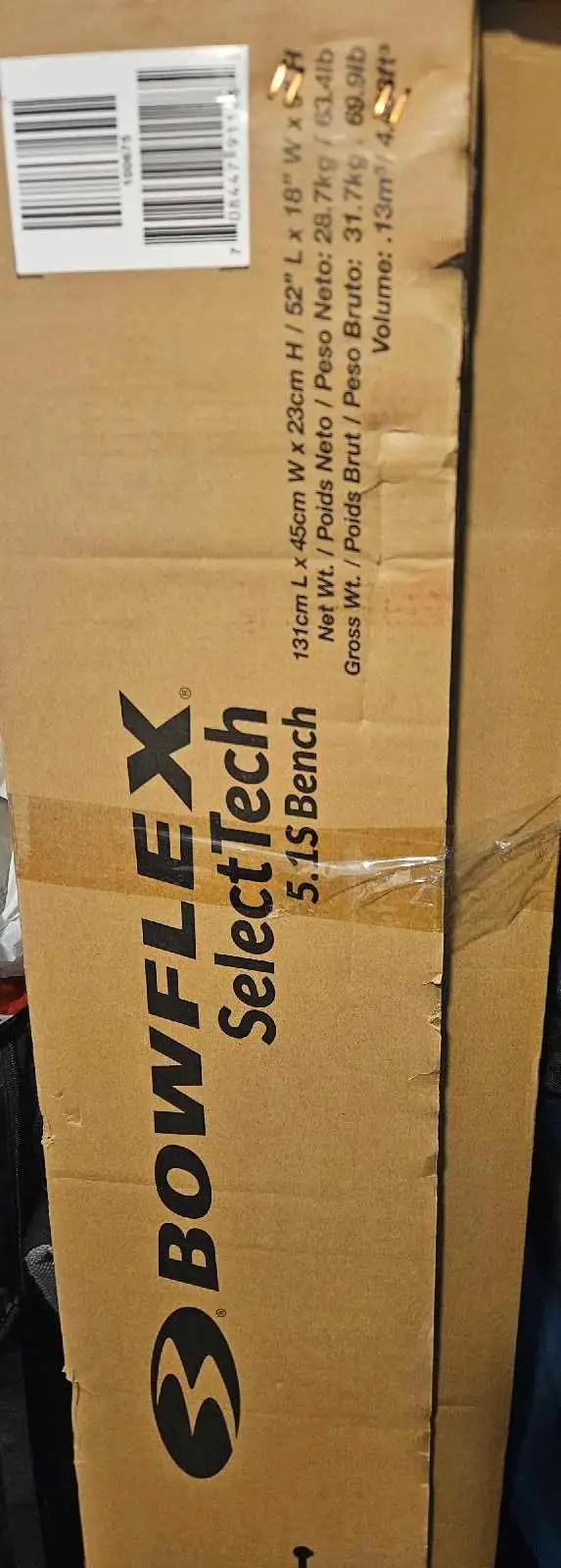 BowFlex 5.1S Adjustable Weight Bench65609084227842121