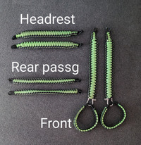 Jeep Wrangler paracord Grab Handle set (2-dr)