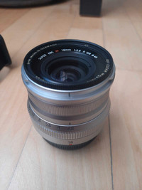 Fujifilm 16mm f2.8 lens with b&w filter