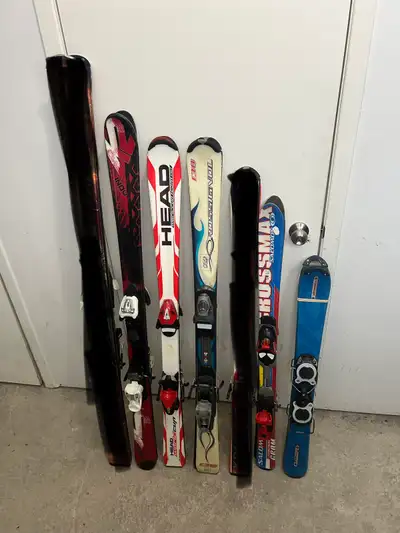 Paires de ski alpins, prix dans la description// downhill skis, View more